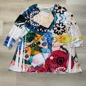 Sole Dione Studio Wynwood Womens Tunic Top Size 1XL Made in USA